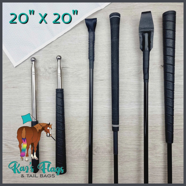 Horsemanship 20-inch HD Flag & Pole Combo Range