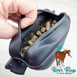 Treat Pouch with horse treats