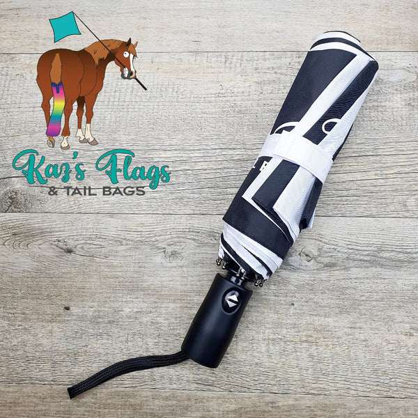 Umbrella for horse training horsemanship