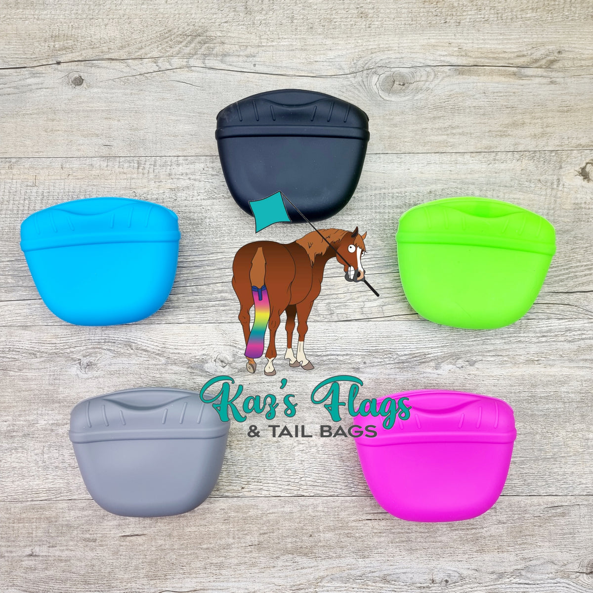 Horse Treat Pouch Pocket Snakpack Pouch Kaz's Flags Kaz's Flags and