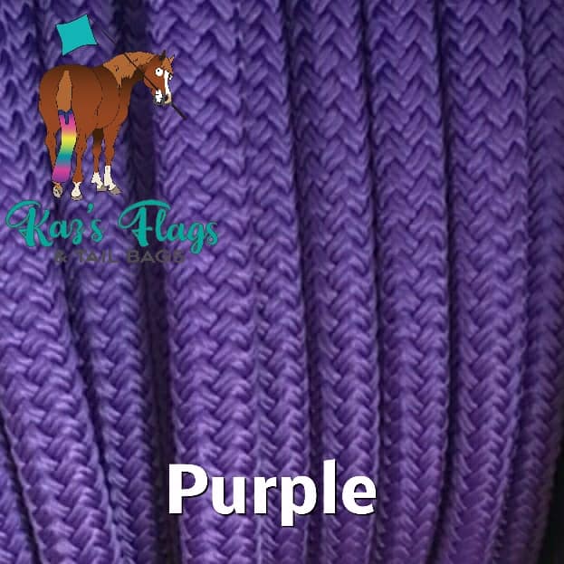 Blue String Training Natural Horsemanship 5' Training String - Kaz's Flags and Tail Bags
