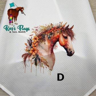 Flag for training horses