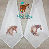 Boho horse print