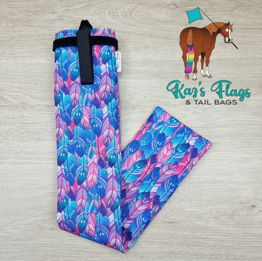 Funky Feathers basic tail bag