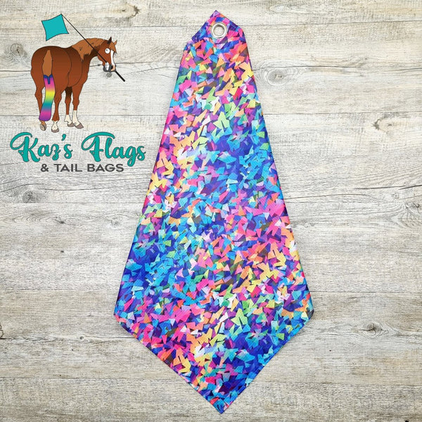 horsemanship flag bright colours