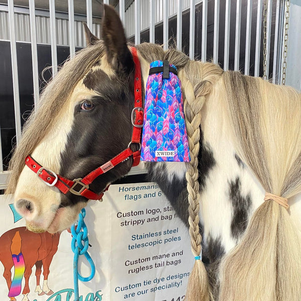 gypsy cob in mane bag