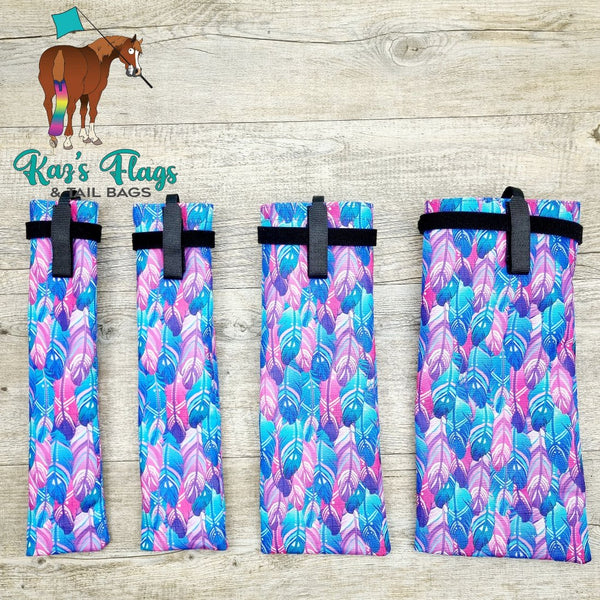 Funky Feather mane bags