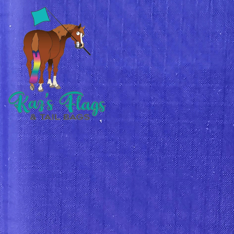 Dark Blue colour for horse bag flag 