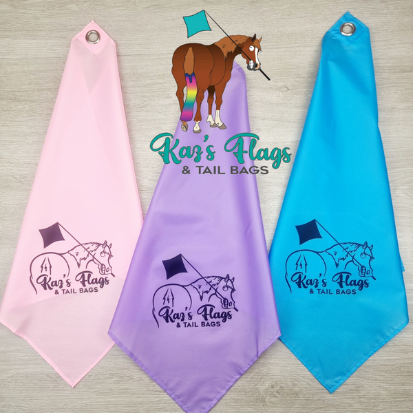 Horsemanship Training flags with Kaz Brand