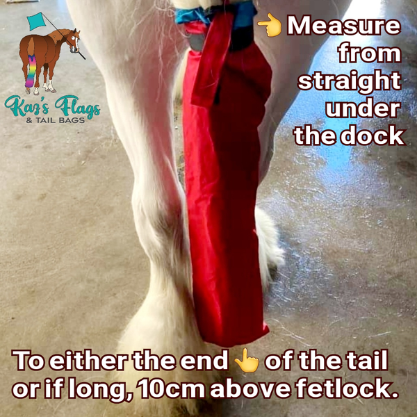 How to measure a tail bag Kaz's Flags and Tail Bags