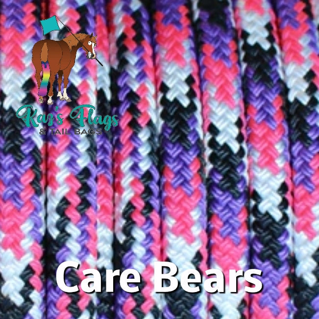 Blue String Training Natural Horsemanship 5' Training String - Kaz's Flags and Tail Bags