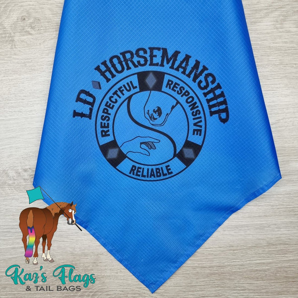 LD Horsemanship Flag