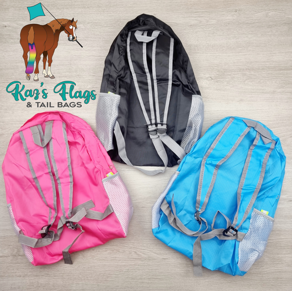 Backpacks for horse gear