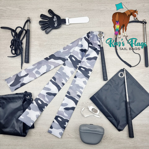 Horse Flags and equipment for horse training
