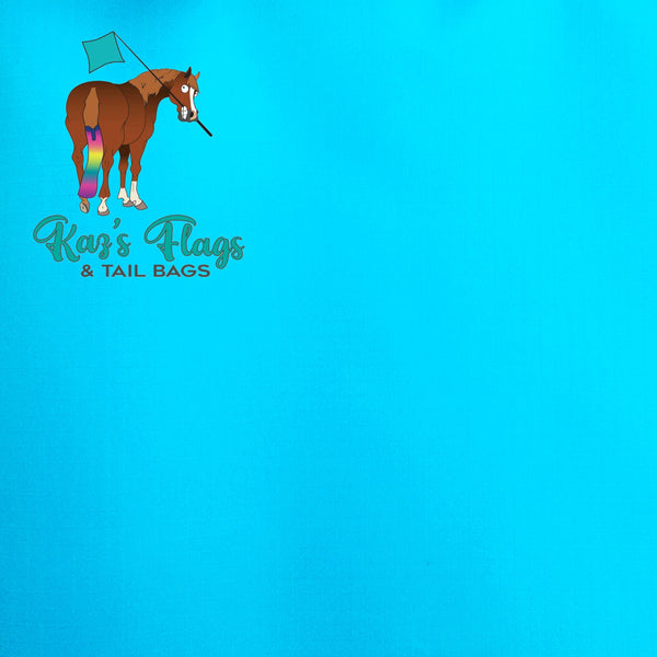 Sky Blue equine tail bag