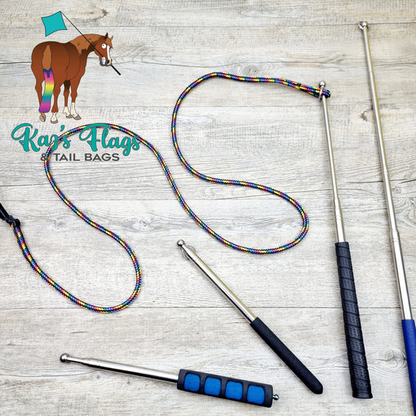 Horsemanship stick and string