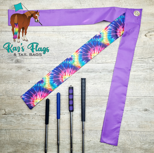 Equine flags for training