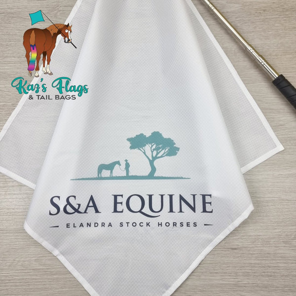 Elandra Stock Horses Logo flag