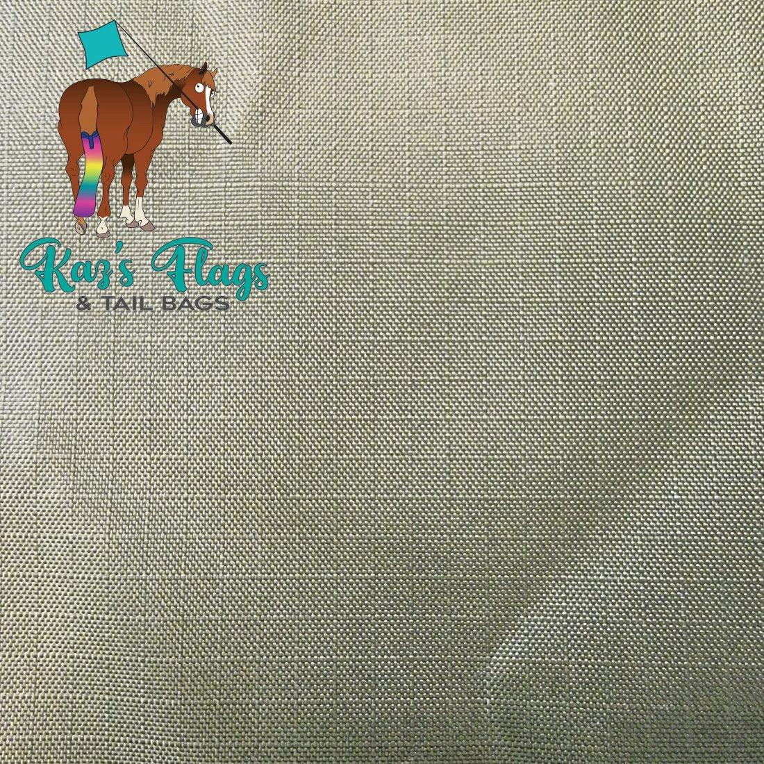Khaki Green Material for custom mane bags