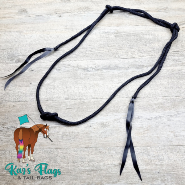 Neck rope for horse riding