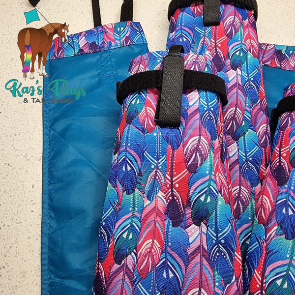 Horse Mane Bag Set - PATTERN - Mixed Width - UNLINED / LINED