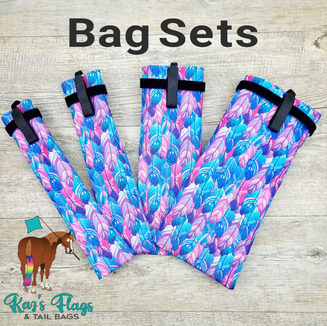 Horse Mane Bag Sets - PATTERN