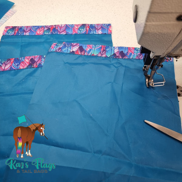 Horse Mane Bag Set - PATTERN - Mixed Width - UNLINED / LINED