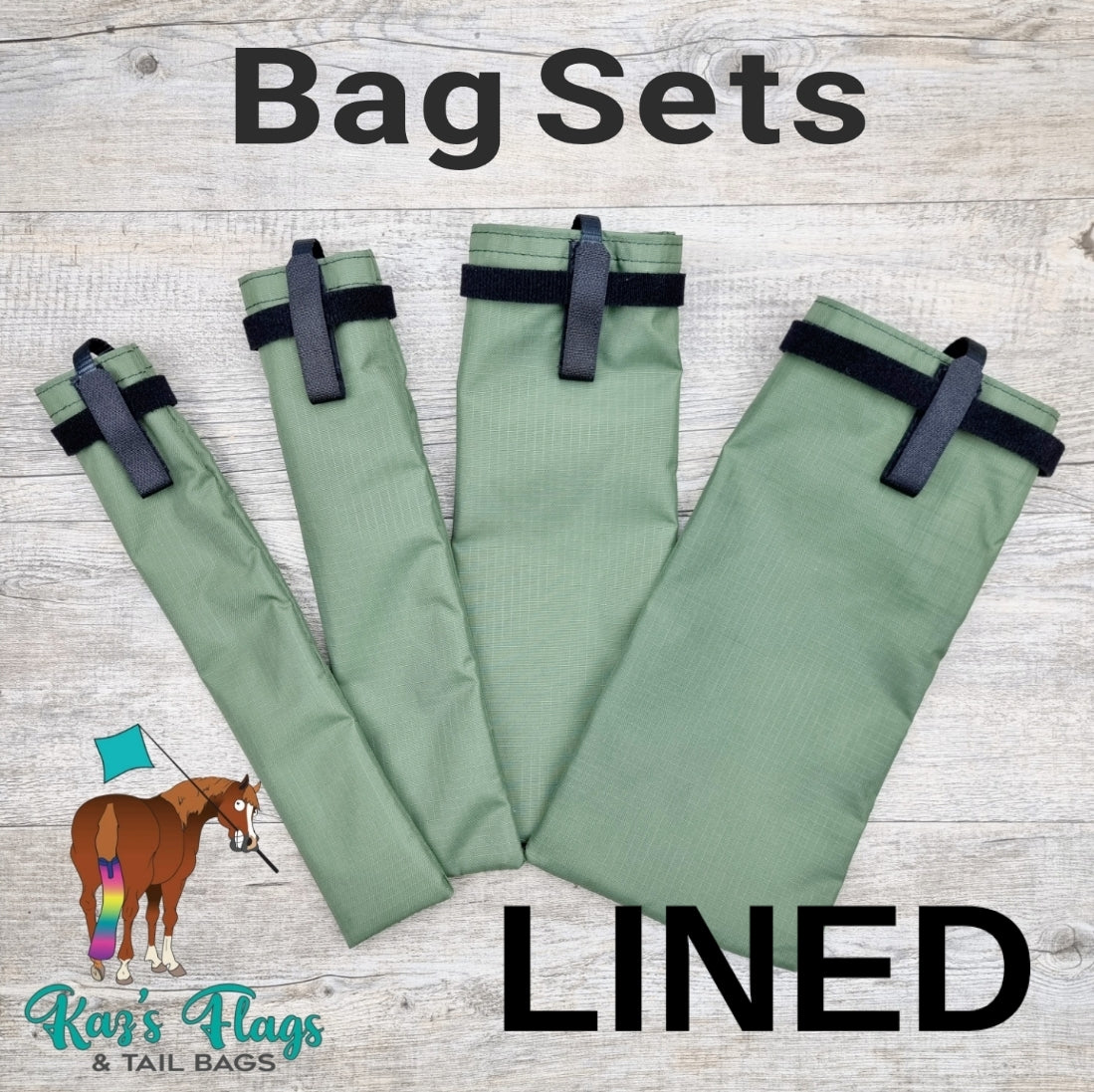 Horse Mane Bags - LINED