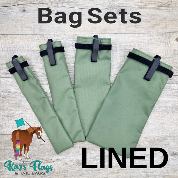 Horse Mane Bags - LINED
