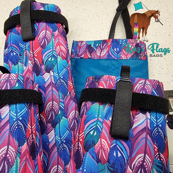 Horse Mane Bag Set - PATTERN - Mixed Width - UNLINED / LINED