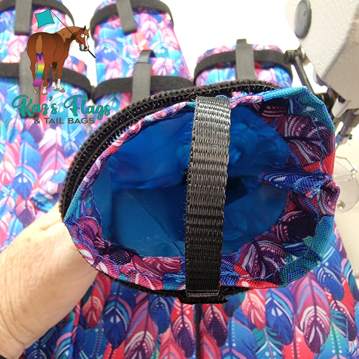 Horse Mane Bag Set - PATTERN - Mixed Width - UNLINED / LINED