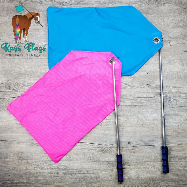 Bag Flag Training Flag Horsemanship Kaz's Flags