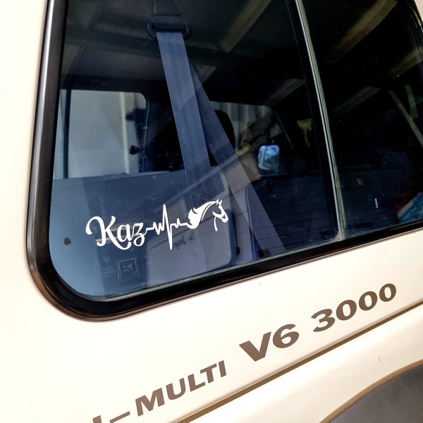 Horse Vinyl Sticker - Forever Connected Too