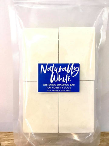 BULK Naturally White Soap Bar PACK 4