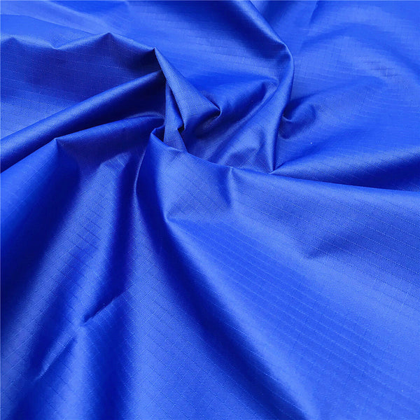 Blue colour of ripstop flag