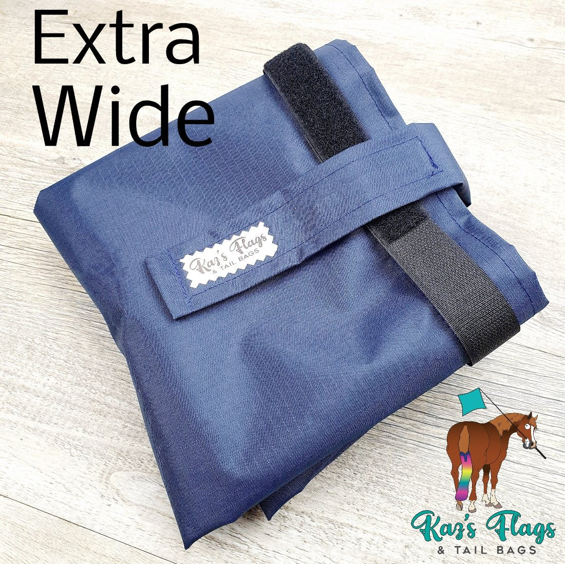 Horse tail bag extra wide