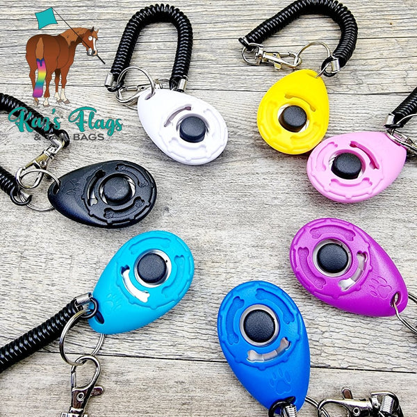 Clickers for dogs and horses