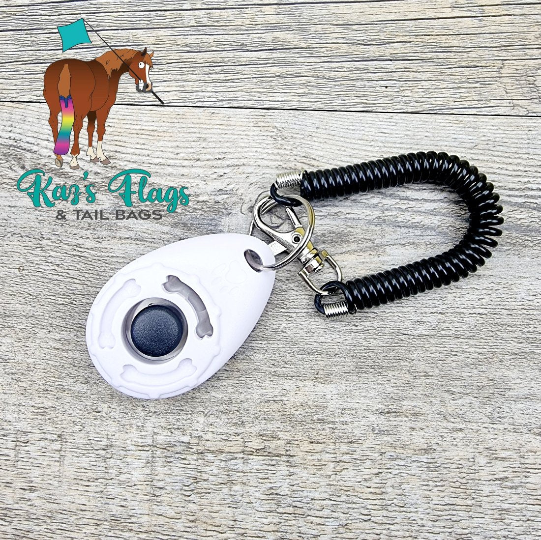 White Clicker for horse training