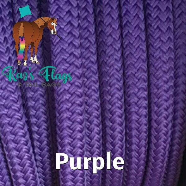 Purple horse string