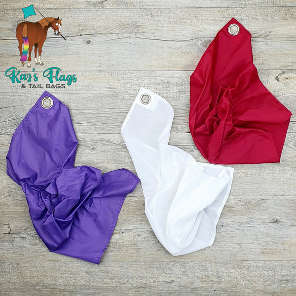Horsemanship Soft & Extra Soft Feel Flag & Pocket Pole Combo