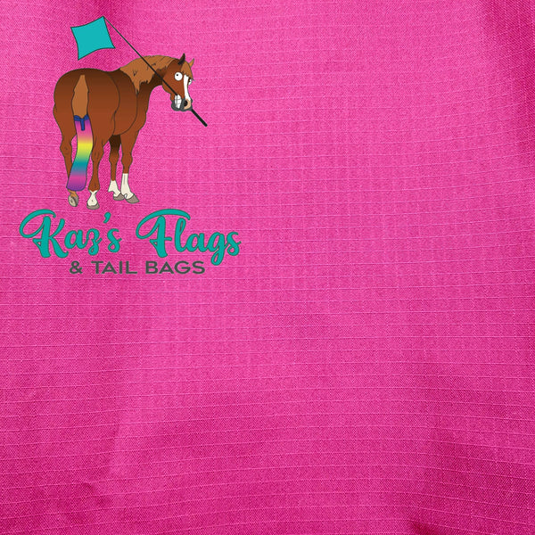 Pink Tail Bag material
