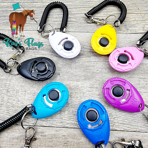 Clickers for dogs and horses