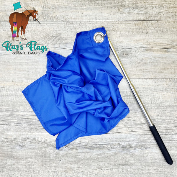 Horsemanship Soft & Extra Soft Feel Flag & Pocket Pole Combo