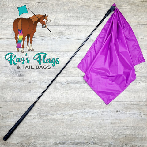 Horse Training Flag and stick