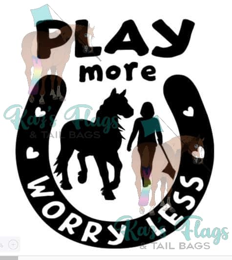 Horse sticker for car and ute