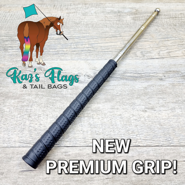 Premium grip pocket telescopic horse pole