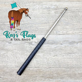Premium grip pocket telescopic retractable pole