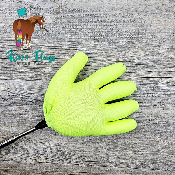 Yellow Reach and Teach Horse Training Tool Kaz's Flags