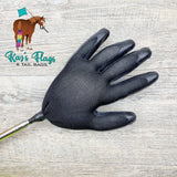 Black Reach and Teach Horse Training Tool Kaz's Flags