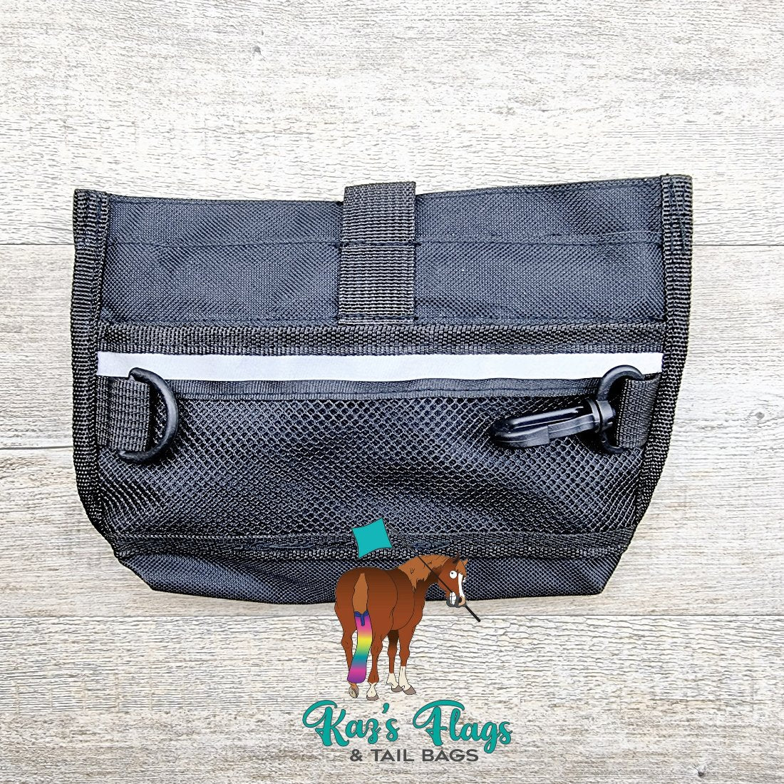 black treat training pouch